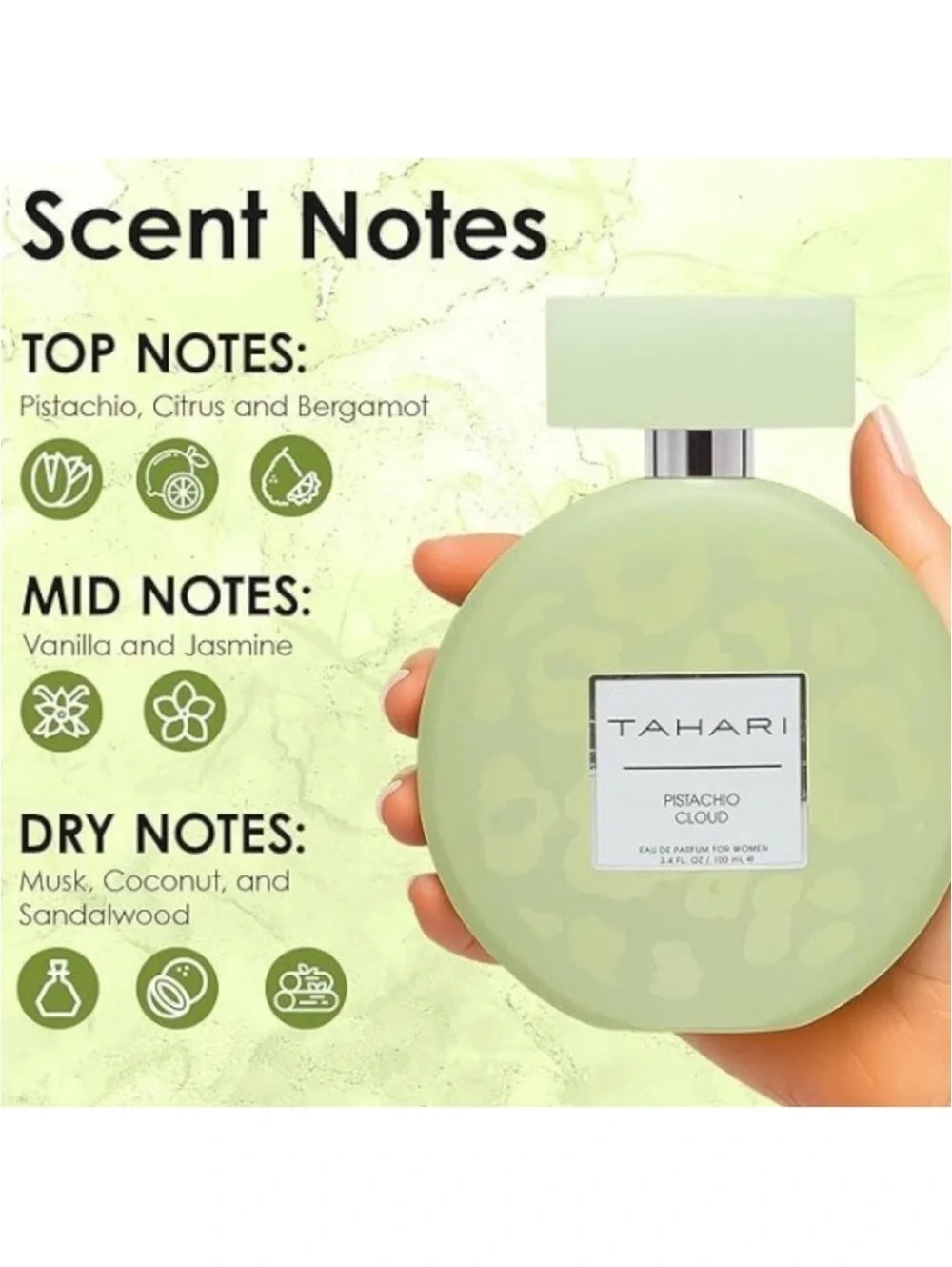 Tahari Pistachio Cloud EDP 100 ml NEW